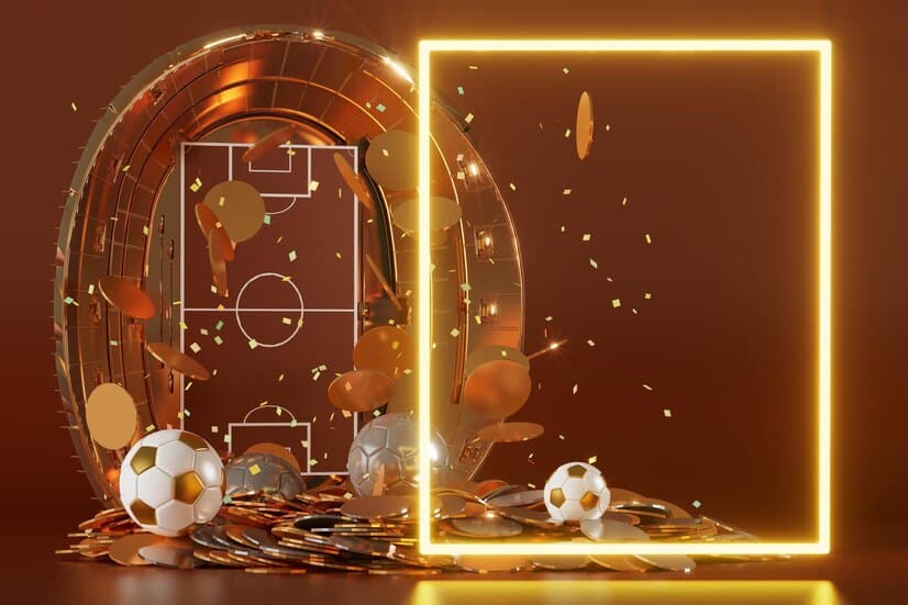 football 3d object abstract background 262243 481