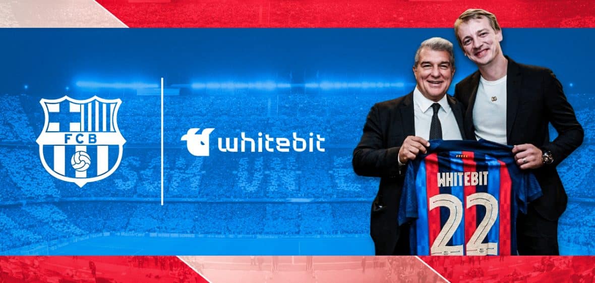 FC Barcelona announce WhiteBit as cryptocurrency exchange partner until 2025